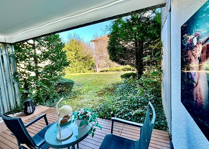 Lejlighed Alpine With Ac, Garden Terrace And Much Privacy *