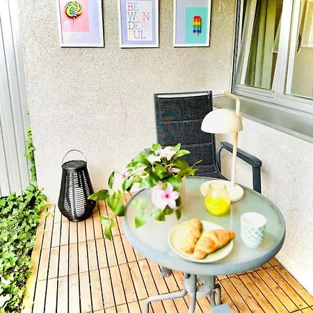 Alpine With Ac, Garden Terrace And Much Privacy Apartamento *