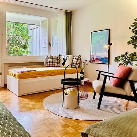 Apartamento Alpine With Ac, Garden Terrace And Much Privacy *