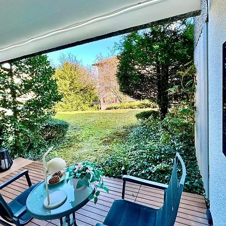 דירה Alpine With Ac, Garden Terrace And Much Privacy *