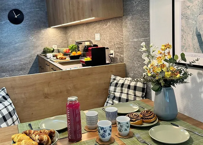 Alpine With Ac, Garden Terrace And Much Privacy Apartment