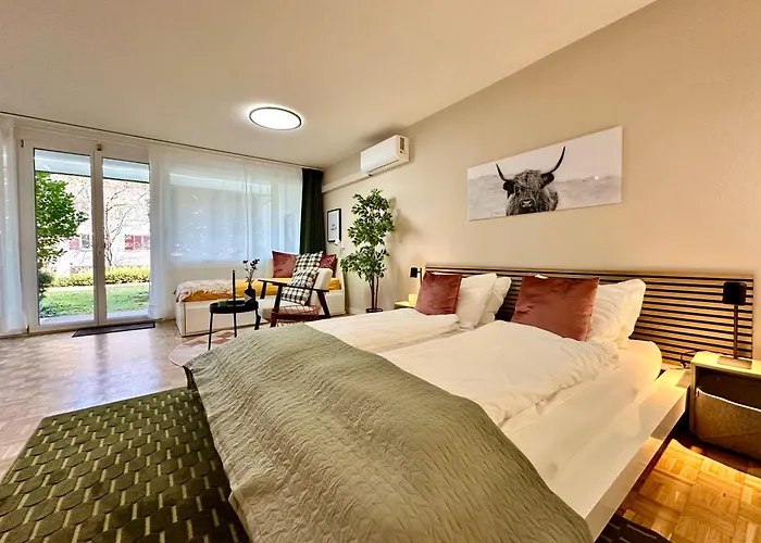 Alpine With Ac, Garden Terrace And Much Privacy *